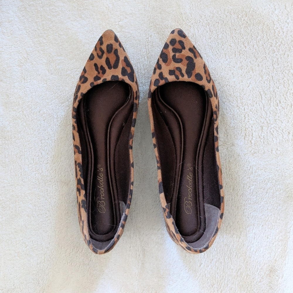 *New* Leopard Pointy Flats
